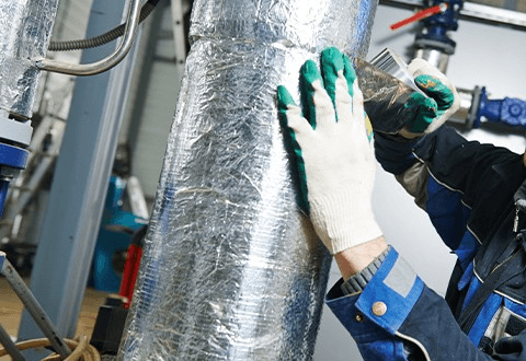 保温・保冷工事のイメージ