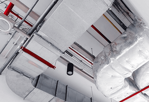 保温板金工事のイメージ